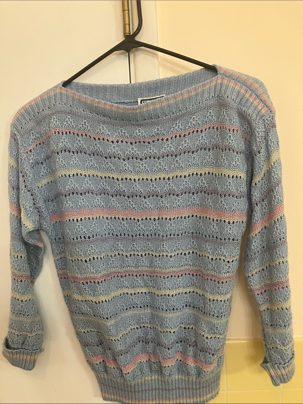 Vintage KENETH TOO! Open Knit Sweater